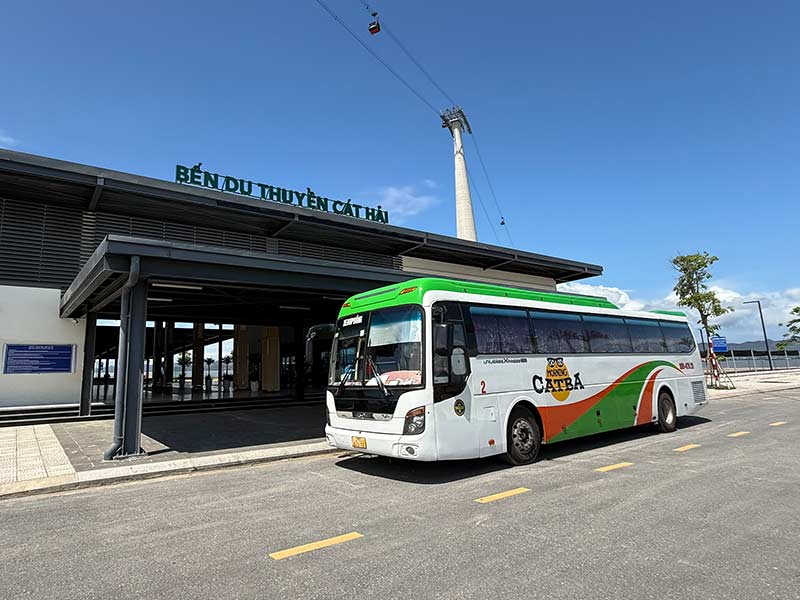 Xe khách Hà Nội đi Cát Bà